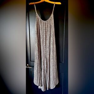 Z supply knit leopard jumpsuit